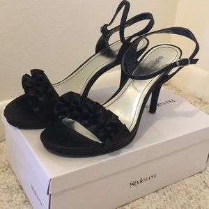 Style &Co Dress Ruffle Satin Heels Size 9